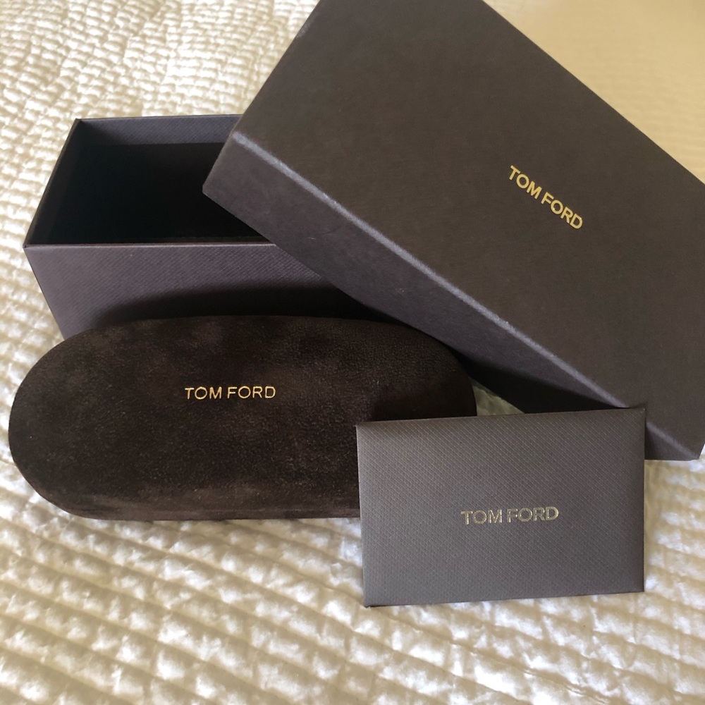 Tom Ford - Dark Brown, Velvet Sunglass Case